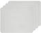 Ehrenkind® Platzset Kinder – Made in Germany Abwaschbares Tischset aus 100% PE, Eva-PP-Film, rutschfest und BPA-frei – Perfekte Tischunterlage für Mahlzeiten | 54x42 cm | 4-er Set | Hellgrau