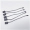 990 STK Hängeetiketten Nylonschnur mit Schnappverschluss Sicherheitsfäden zum Anbringen Loop Pins Sicherheit Etiketten Befestigung Kleidung Tag Seil Tags String für Preisschild Schmuck 10cm