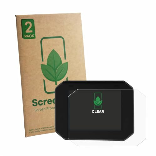 ScreenLeaf Schutzfolie für Moto Guzzi Stelvio 2024 | 2 Stück Transparenter Displayschutz Made in Germany Klare Displayschutz-Folie Kratzfest