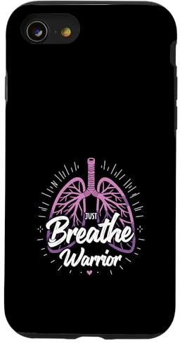 CF Warrior Breathe For A Cure Bewusstsein für Mukoviszidose Hülle für iPhone SE (2020) / 7 / 8