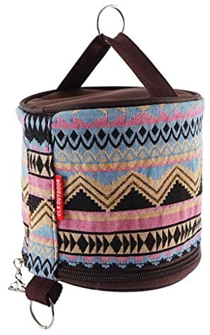 Qianly Toilettenpapier Aufbewahrungstasche mit Haken für Camping, A