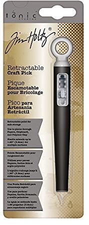 Tonic Studios Retractable Craft Pick, Black/Grey