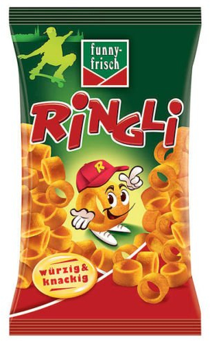 Funny Frisch Ringli Paprika (24x 75g Tütchen)