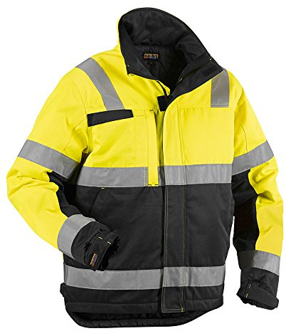 Blakläder Workwear Winterjacke High-Vis Kl. 3 4862, gelb / schwarz, XXL, 1 Stück, 67-48621811-3399-XXL