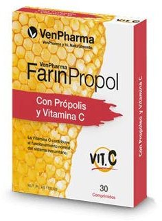 VenPharma Farinpropol para Dolor de Garganta, Faringitis y Afonía - 44 gr