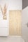 de facto® Nocciola/beige Rideau de porte en tissu chenille 90 x 200 cm