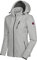 Little Donkey Andy Women's Softshell Jacket Ski Jacket with Removable Hood, Fleece Lined and Water Repellent Light Gray Size XS