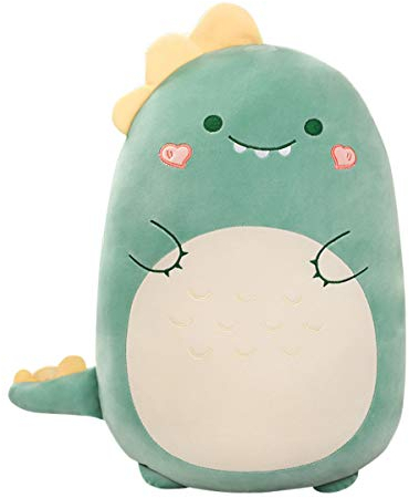 Dinosaurier-Plüsch-Umarmungskissen Niedliches Stofftier Plüschtier Dekokissen Weiches Cartoon-Plüsch-Schlafkissen für Kinder (Dinosaurier, 80cm/31.49in)