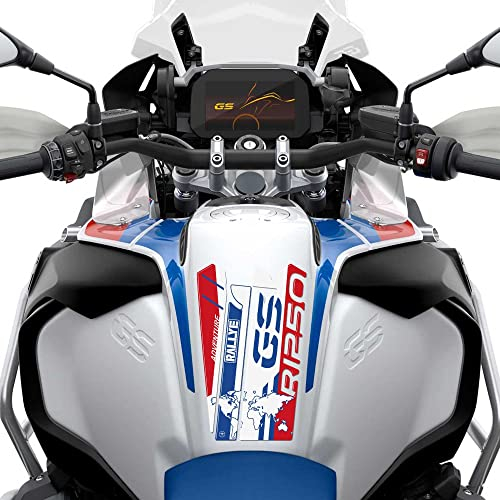 labelbike - Adesivo 3D Moto Paraserbatoio Protezione e Decorazione in Resina compatibile con BMW R 1250 GS Adventure Rallye