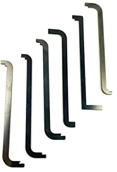 New Lock Pick Tension Wrench,Locksmith Pick Push Rod Locksmith Essential Kit (6-Piece)