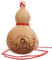 YARNOW Gourde D Eau Potable Gourde Feng Shui D' Eau de Gourde de Vin de Gourde Traditionnelle Gourde à Portable pour Usage Extérieur Intérieur Motif Aléatoire D Eau Gourde Japonaise