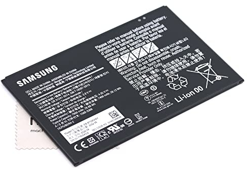 Batterie pour Samsung EB-BT545ABY pour Samsung Galaxy Tab Active 4 Pro (T630), Galaxy Tab Active 4 Pro 5G (T636) 7600 mAh avec Chiffon de Nettoyage pour écran Mungoo