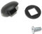 Tuerca ciega, clip soporte de fijación para ventana lateral custode para AX BERLINGO C1 C8 EVASION SAXO XSARA ZX 106 107 205 206 306 309 406 806 807 PARTNER AYGO OEM 857312 857379 (4) (4) (4) (1)