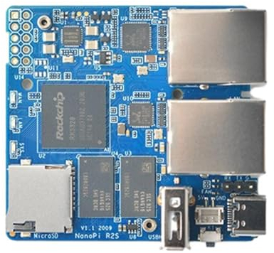 Für NanoPi R2S Development Board RK3328 DualGigabit NetworkPorts 1GB Memory Router OpenWrt/LEDE Open Source Mini Router