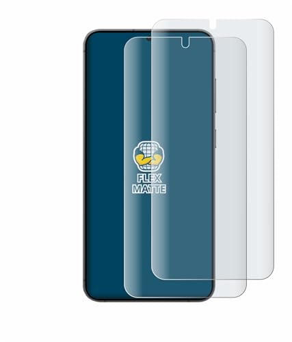 BROTECT Schutzfolie für Samsung Galaxy S24 Plus | 2 Stück Entspiegelnder Displayschutz Made in Germany Matte Full-Screen Folie Full-Cover 3D Curved Anti-Reflexion Montage Kit