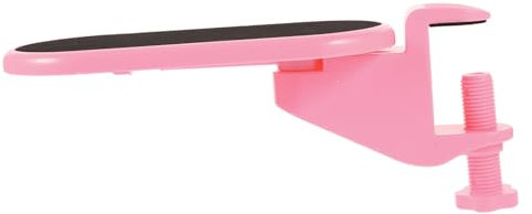 HAPINARY Arm Rest Desk Elbow Rest Elbow Rest for Desk Arm Wrist Rest Computer Keyboard Desk Extender Side Table Desk Wrist Rest to Rotate Computer Desk Pink Extension Board Pp