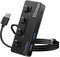 Qeefun 10Gbps USB Hub, 3.2 USB Hub mit 2 USB-C und 2 USB-A, USB 3.2 GEN 2 Splitter mit Type-C Power Port, für Dell XPS, Thinkpad, Surface Pro, HP und mehr