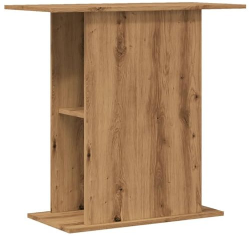 vidaXL Aquariumständer Artisan-Eiche 36x75x72,5 cm Holzwerkstoff, Aquarienschrank, Aquarienunterschrank, Aquarienständer, Aquariumunterschrank