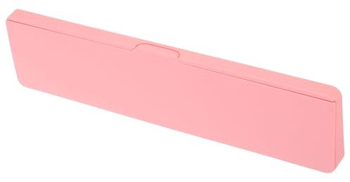 NUOBESTY Für Mauspads Handgelenkauflage Für Tastatur Tastaturerhöhung Computer-handgelenkpolster Bleistift-organizer Handgelenk-pad-tastatur Kleines Federmäppchen Rosa Abs
