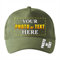 lepni.me Personalisierte Unisex-Kappen mit Text Name Logo Einstellbar Bedruckte Cap für Erwachsene Benutzerdefinierter Hüte mit Schnallenverschluss (Einstellbar Kaki Mehrfarben)
