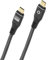 OEHLBACH USB Pulse CC - USB TYPE-C® Kabel - 40 Gbps Datenrate, 240 W Schnellladefunktion, TPE-Mantel, OFC Innenleiter, anthrazit – 50 cm