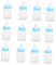 Vaguelly 12stücke Mini Babyflaschen Für Babyparty Deko Süßigkeiten Flasche Blau Gastgeschenke Und Partyzubehör Für Jungen