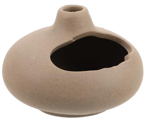 SHINEOFI Porte-Parfum en Céramique Élégant de Bol pour Bâtonnets et Cônes de Parfum, Diffuseur de Parfum Relaxant pour Bureau et Yoga