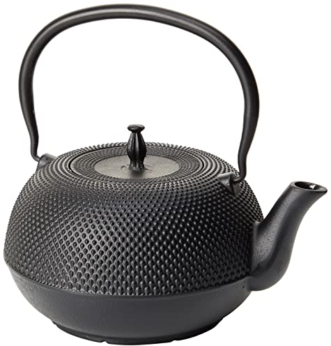 Victor CWE060 Cast Iron Tea Kettle,Black-1.5 Litres, 22.5x18.5x21 cm