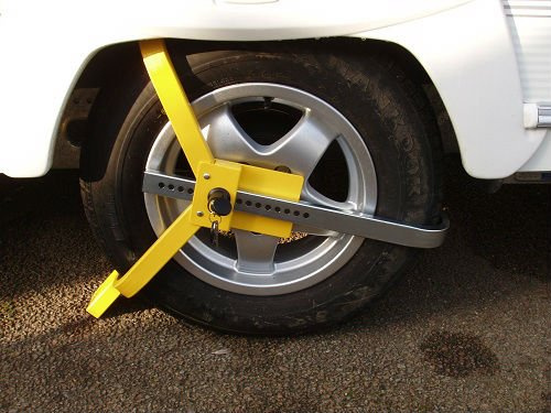 Milenco Lightweight Wheel Clamp 13 - 15
