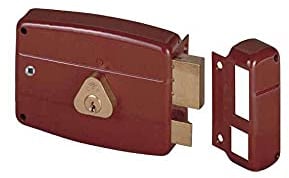 Cisa 50171 Serrure en applique gauche pour grille 8-60 mm