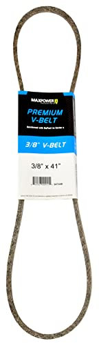 MAXPOWER Keilriemen 347446, Kevlar verstärkt, 3/8 x 41 - 3L410 - Aussenlänge L(a) 1045 mm.