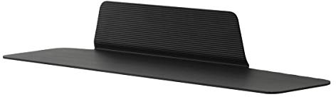 Normann Copenhagen Jet Regal aus Pulverbeschichtetem Aluminium in der Farbe Schwarz, Maße: 80cm x 21cm x 11cm, 600993