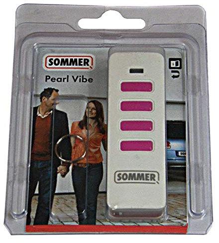 SOMMER PEARL VIBE Handsender Funk Fernbedienung 4-Kanal (4019V003 (Vibe) weiss/rose)