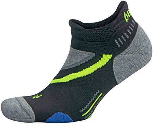 Balega Ultraglide Cushioned Performance No Show Athletic Running Socks for Men and Women (1 Pair) - Ergonomic Fit, Moisture-Wicking, Breathable, Seamless Toe