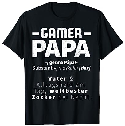 Gaming Zocken Gamer Games Spielen Zocker Videospiel Gamepad T-Shirt