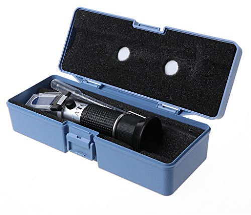 GUMEI Misuratore di concentrazione della Soluzione di urea per Auto antigelo Rilevamento di liquidi per Veicoli Batteria Idrometro per liquidi Misuratore di Punto Ghiaccio per Acqua in Vetro