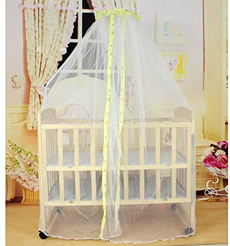 Zanzariera per Culla, Tenda per Culla per Zanzariera a Cupola per Bambini, Copertura per Zanzariera Pieghevole per Asili nido, Letto a baldacchino,1.6Mx4.2M