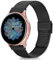 Metallo Cinturino 20mm per Samsung Galaxy Active 2 40mm 44mm/Active 40mm/Galaxy Watch 4/Galaxy Watch 3 41mm, Cinturini con Strumenti (Nero)