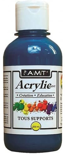 Peinture Acrylique - 200ml - Bleu Canard - ACE213