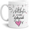 Berufe Tasse - Weltbeste Klavier Lehrerin - Geschenk für die weltbeste Musiklehrerin, Musikunterricht, Lehrerin - Keramik Weiß, 300 ml I Klavier