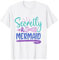 Meerjungfrau Mann Schwanz Flosse Sirenen Meerjungfrauen Squad Meerjungfrau T-Shirt