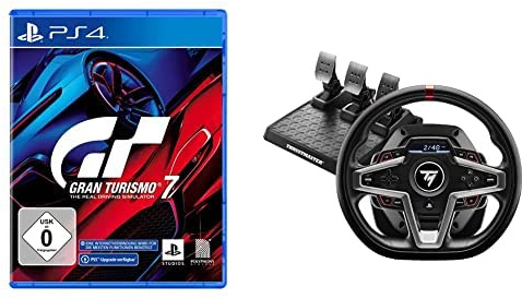 Gran Turismo 7 [PS4] + Thrustmaster T248 Rennlenkrad und Magnetische Pedale