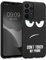 kwmobile Coque pour Smartphone Compatible avec Samsung Galaxy A23 4G / 5G - Housse de téléphone en Silicone Blanc-Noir