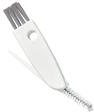 PiniceCore 1pc Bottle Cleaning Brush 3 in 1 Cup Lid Cleaner Window Gap Slot Cleaning Tool