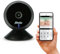 Alecto Video Babyphone mit Kamera und WiFi/WLAN - SMARTBABY5BK Video Baby Monitor mit Nachtsicht - Babyfon mit Gegensprechanlage und steuerbar mit App - Schwarz