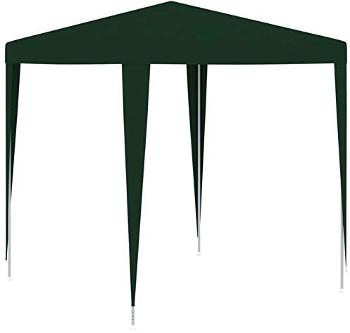 Tidyard Green Party Tent 2x2m UV Water Resistant Steel Frame Easy Assembly Outdoor Canopy Model48511