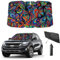 Coricha Parasol para Parabrisas para Ventana Delantera de automóvil, Divertido Accesorio de Verano para automóvil, Protege el Interior del automóvil del Sol, los Rayos UV y el Calor, 57 x 31 Pulgadas