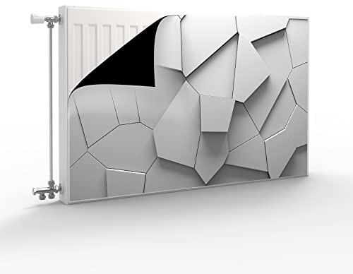 Primus Print Heizkörperverkleidung Heizkörperabdeckung magnetisch (Modern, 120x40 cm)