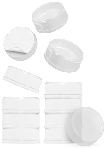 virea 12 x Topes para puertas - Transparente 12 x 3 mm - - Topes autoadhesivos para puertas - - Topes de pared elásticos - - Topes de goma para muchas superficies como paredes o cristales