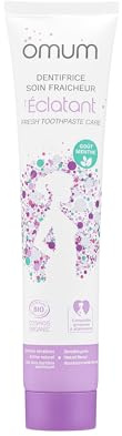 Omum L'Éclatant Zahnpasta Pflege, Frische, Bio, 75 ml